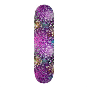 Klares pickeliges Muster Skateboard