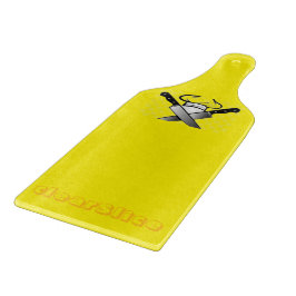 Klarglas Schneidebrett