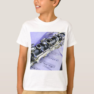 Klarinette Blatt Music Band Orchestra T-Shirt