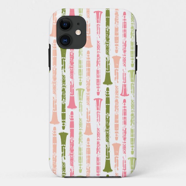 Klarinette Case-Mate iPhone Hülle (Rückseite)