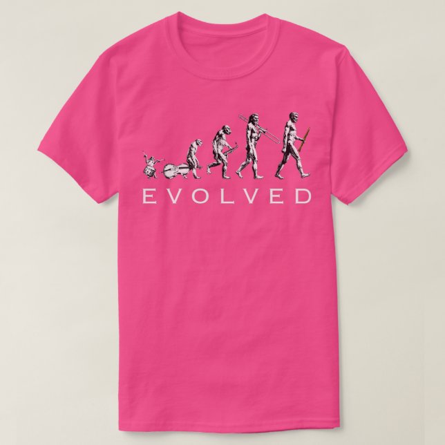 Klarinette Evolution T-Shirt (Design vorne)