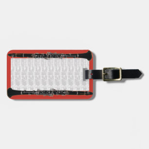 Klarinette Gepäckanhänger