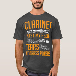 Klarinette, ich wecke meine Reden mit Tränen, die T-Shirt