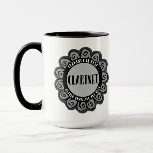 Klarinette ist am besten tasse