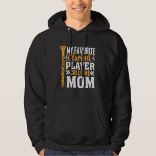 Klarinette Mama Brass Band Lieblings-Trumpf Mutter Hoodie