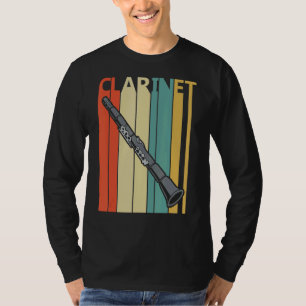 Klarinette Musikinstrument T-Shirt