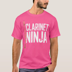 Klarinetten-Ninja Klarinettenspieler und Orchester T-Shirt
