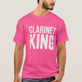 Klarinettenkönig Klarinettenspieler Orchester Klar T-Shirt