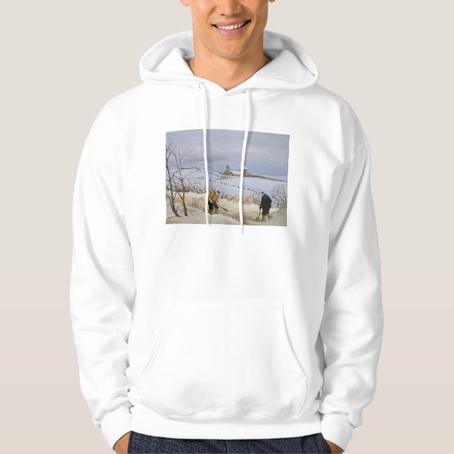 Klärung des Schnees Hoodie (Vorderseite)