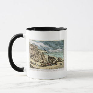 Klärung eines Wrackes auf der Nordküste von Tasse