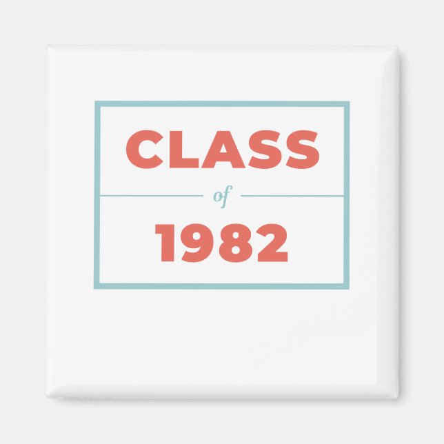 Klasse 1982 magnet (Vorne)