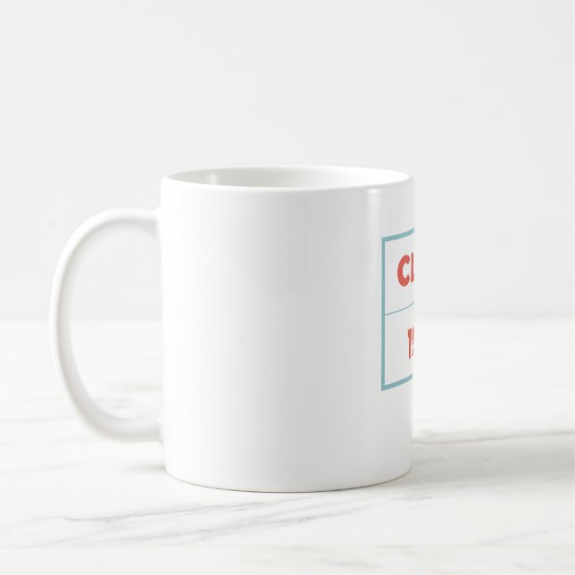 Klasse 1985 kaffeetasse (Links)
