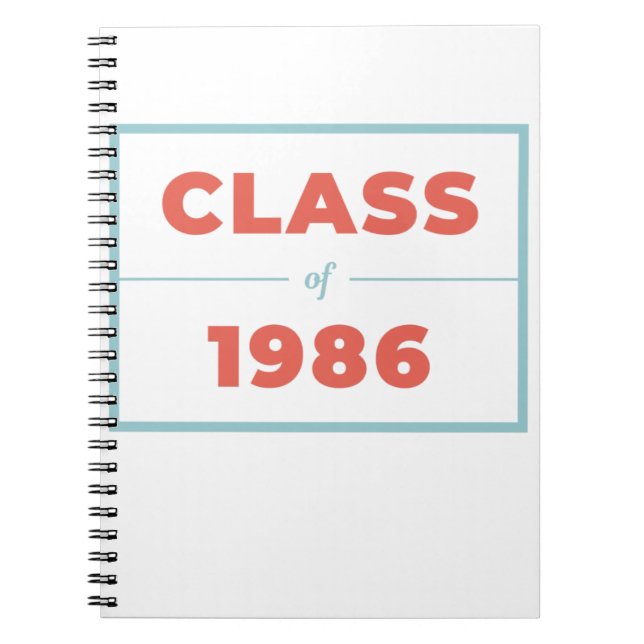 Klasse 1986 notizblock (Vorderseite)
