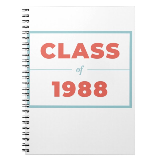 Klasse 1988 notizblock (Vorderseite)