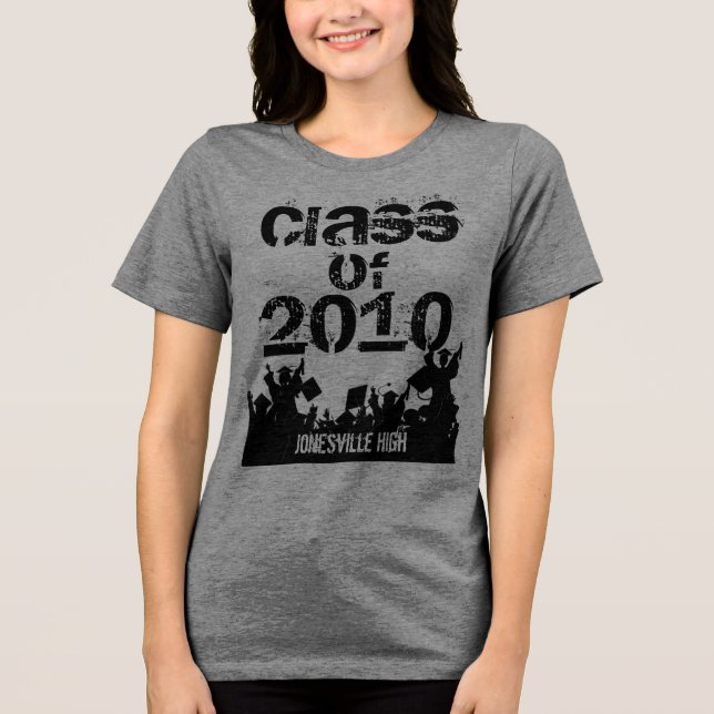 Klasse 2010 Abschluss T - Shirt (Vorderseite)