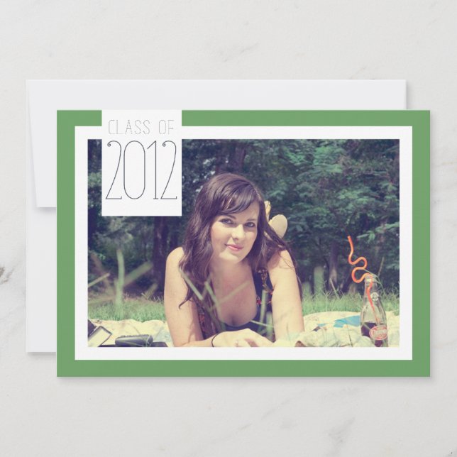 Klasse 2012 - Abschluss Einladung (Vorderseite)