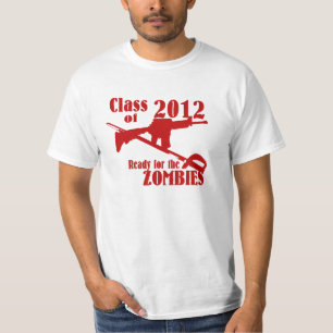 Klasse 2012 Bereit für die Zombies T-Shirt
