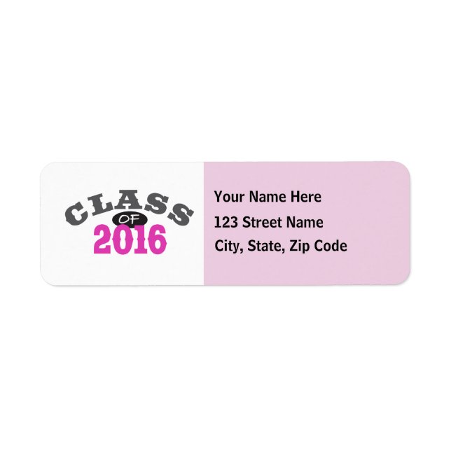 Klasse 2016 Pink (Vorne)