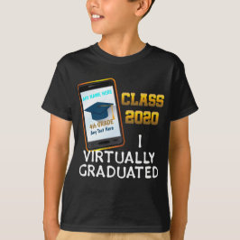 Klasse 2020, virtuell abgestuft T-Shirt