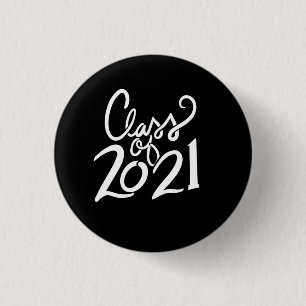 Klasse 2021 Abschluss Grad Button