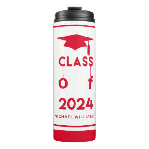 Klasse 2021 - Personalisierter Rotkehltherm Thermosbecher