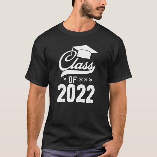 Klasse 2022 Hoher Abschluss T-Shirt (Vorderseite)