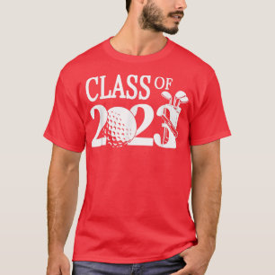 Klasse 2023 Abschluss Senior Golfer Golf Player T-Shirt