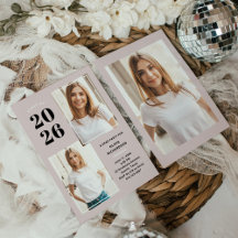 Klasse 2023 | Drei Foto Rosa Grad Party