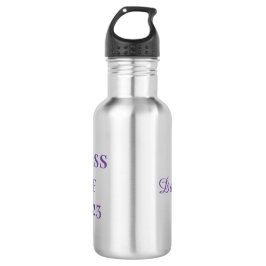 Klasse 2023 mit Name Edelstahlflasche
