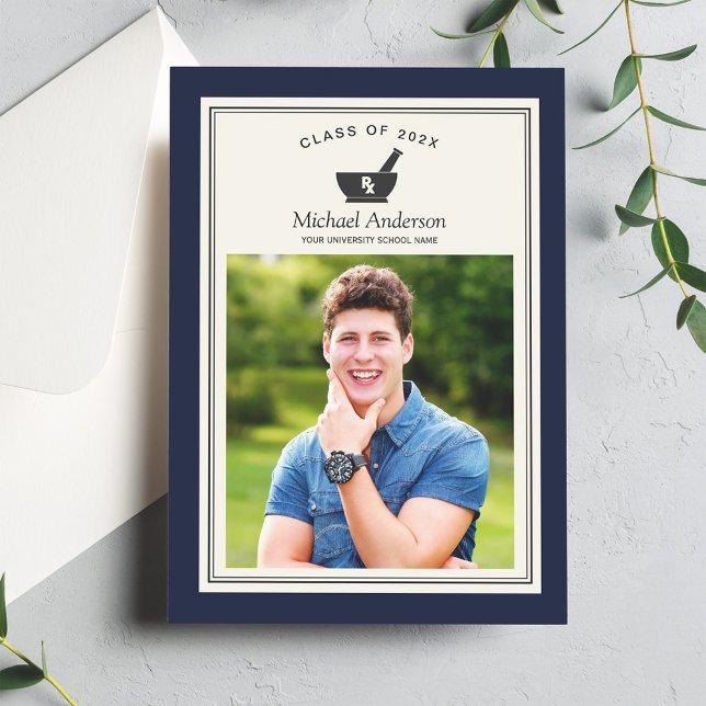 Klasse 2023 Pharmacy School Graduation Party Einladung (Von Creator hochgeladen)