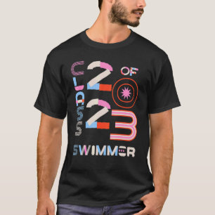 Klasse 2023 Schwimmerschwimmteam Graduate T-Shirt