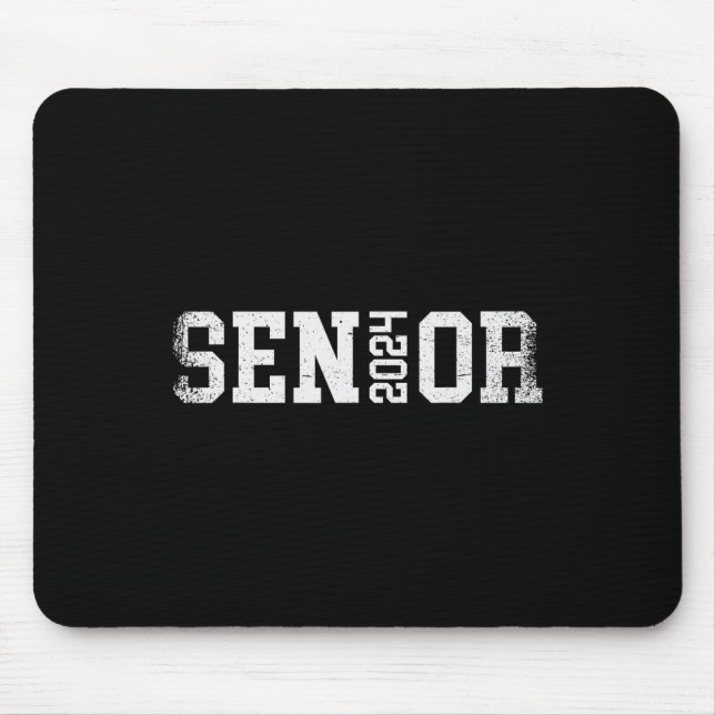 Klasse 2024 Abschluss 2024 Mousepad (Vorne)