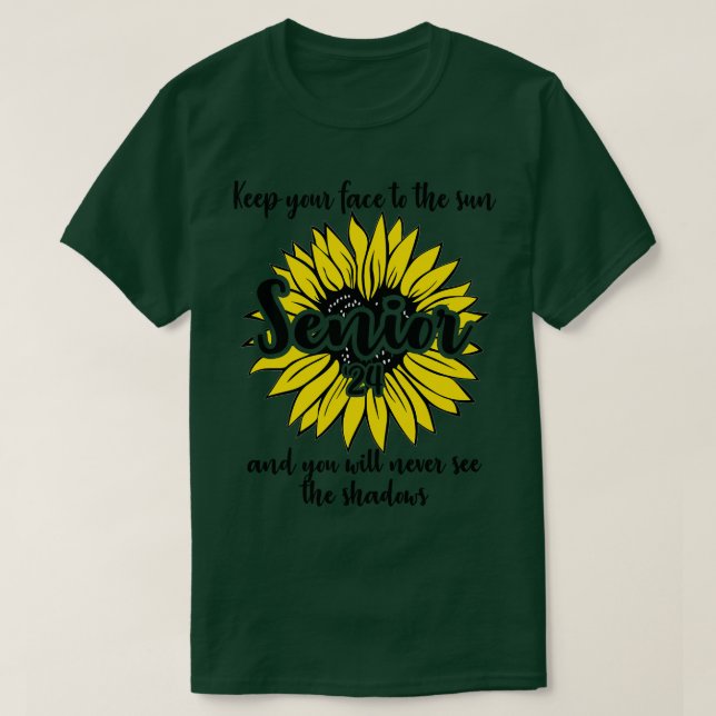 Klasse 2024 Hochrangige Geschenke Funny Seniors 20 T-Shirt (Design vorne)