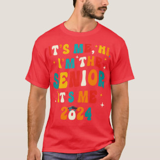 Klasse 2024 Hochrangige Geschenke Funny Seniors 20 T-Shirt