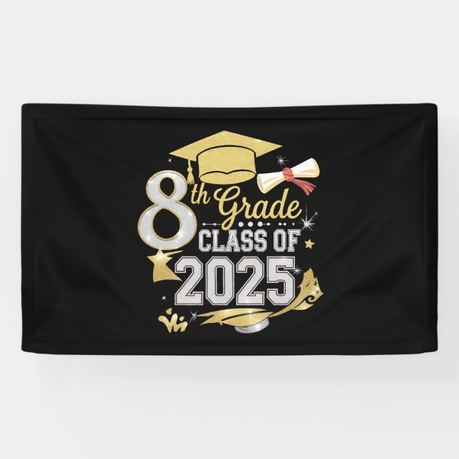 Klasse 2025 Abschluss Banner (Horizontal)