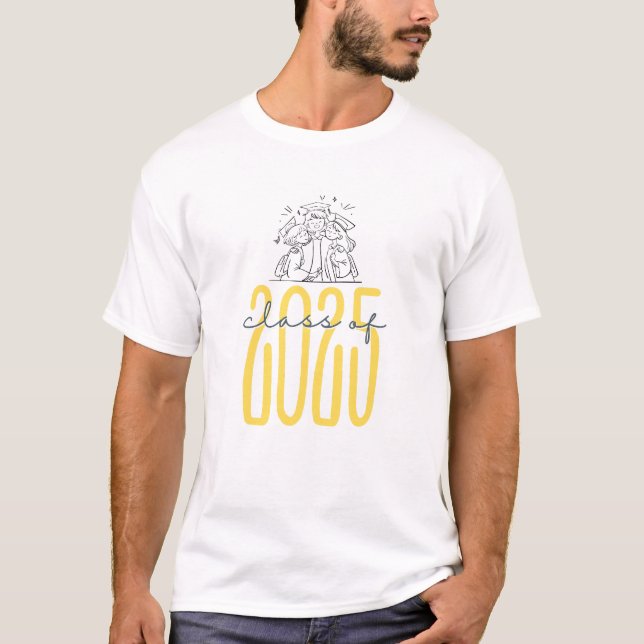 Klasse 2025 - Abschluss Day T-Shirt (Vorderseite)
