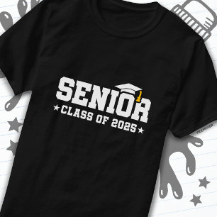 Klasse 2025 Abschluss High School Senior 2025 T-Shirt