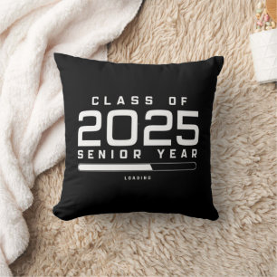 Klasse 2025 Abschlussjahr Wird geladen Senior 2025 Kissen