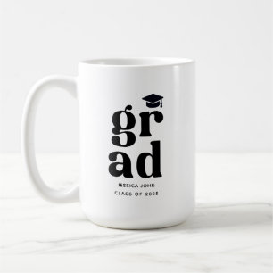 Klasse 2025 Absolvent Abschlussfeier Party Kaffeetasse