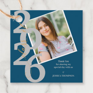 Klasse 2025 Foto Dankeschön Message Abschluss Geschenkanhänger