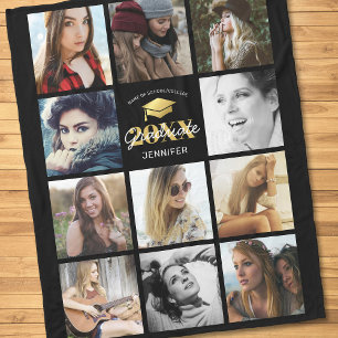 Klasse 2025 Foto Graduate Gift Fleecedecke