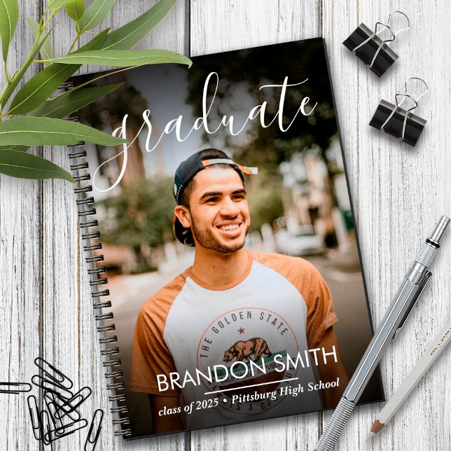 Klasse 2025 High School Senior Year Notebook Notizblock (Von Creator hochgeladen)