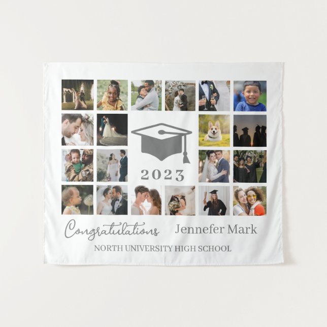 Klasse 2025, Klasse des Abschlusses 2026 Wandteppich (Vorderseite (Horizontal))