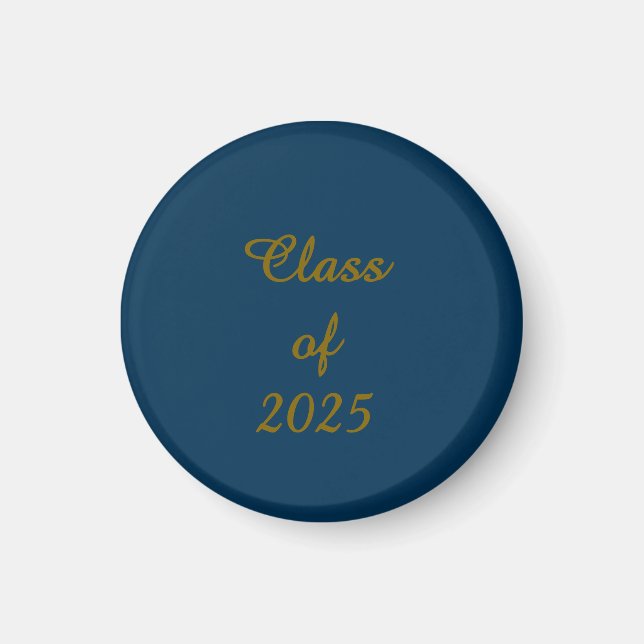 Klasse 2025 oder 202X Magnet (Vorne)