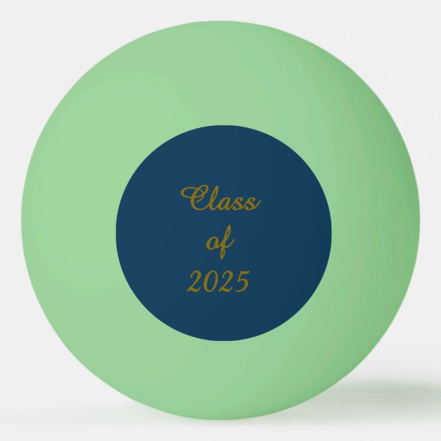 Klasse 2025 Ping Pong Ball Tischtennisball (Vorderseite)