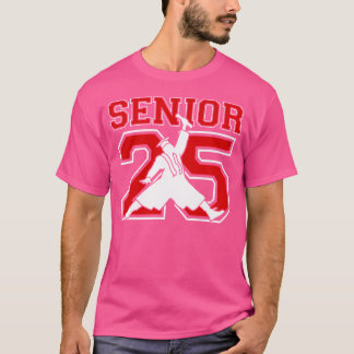 Klasse 2025 Senior 2025 Abschluss 2025 Basketba T-Shirt
