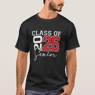 Klasse 2025 Senior 2025 Zurück zur Schule 2025 Abs T-Shirt