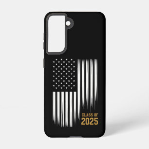 Klasse 2025 Senior American Flag Abschluss Samsung Galaxy Hülle