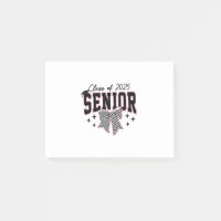 Klasse 2025 Senior Bow Coquette Abschluss