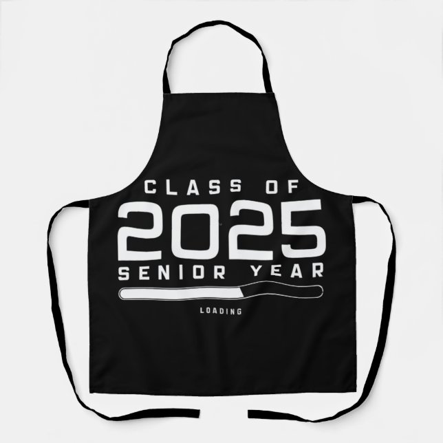 Klasse 2025 Senior Year Loading Senior 2025 Schürze (Vorderseite)